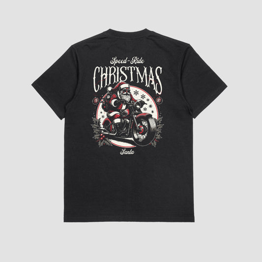 Speed Ride Christmas T-Shirt, Built For Comfort, Relax Style, Everyday Wear