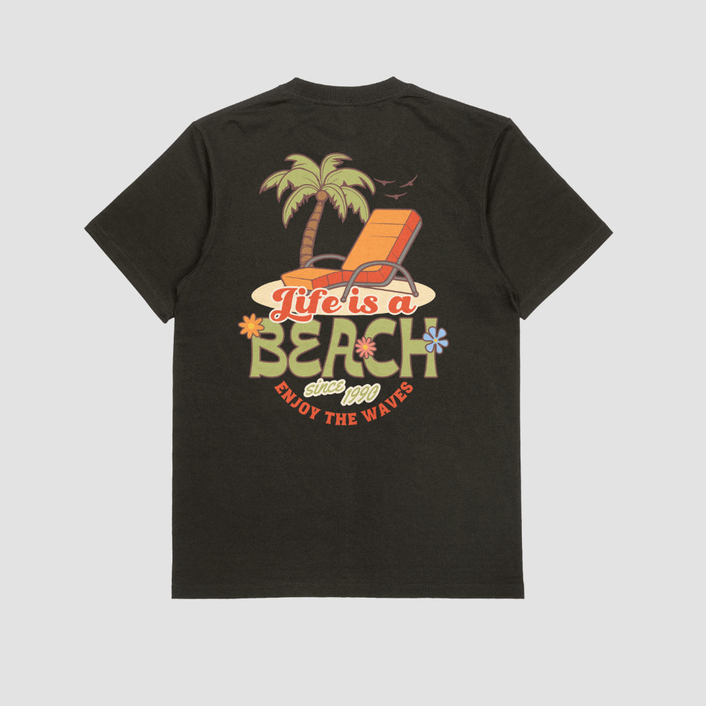 Life Is A Beach T-Shirt, Built For Comfort, Relax Style, Everyday Wear