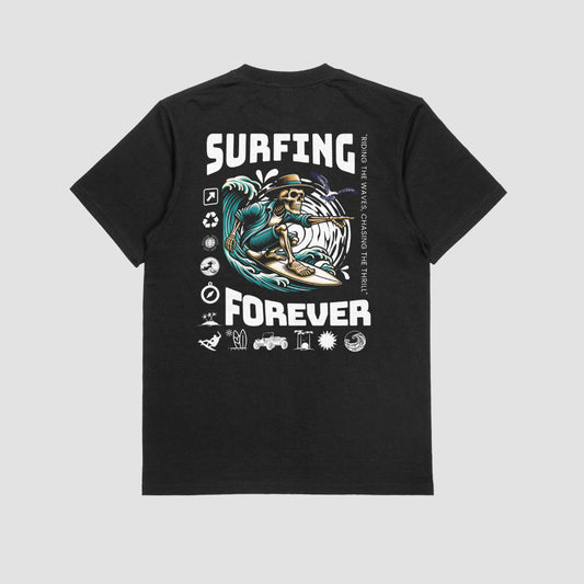 Surfing Forever T-Shirt, Built For Comfort, Relax Style, Everyday Wear