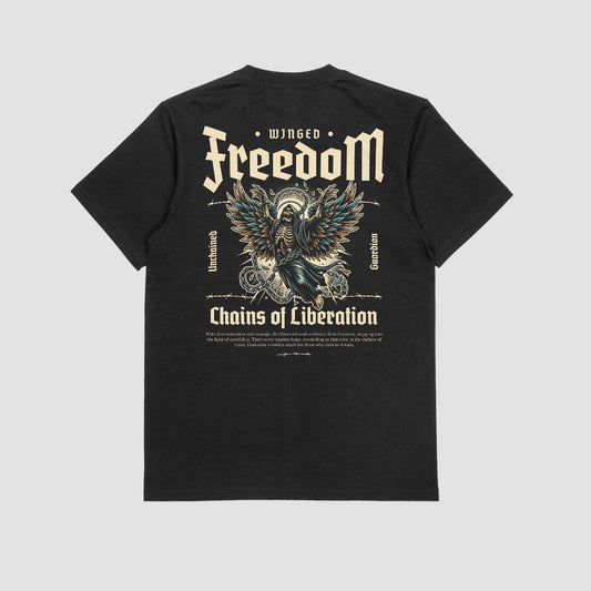 Winged Freedom T-Shirt, Built For Comfort, Relax Style, Everyday Wear